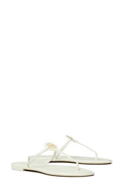 Tory Burch Mini Miller Jelly Thong Sandal In White
