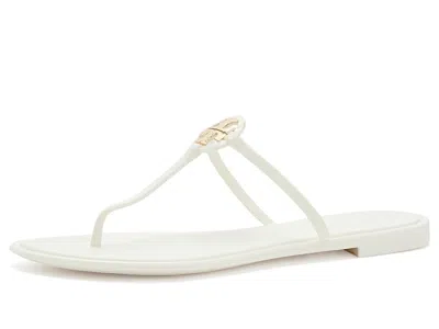 Tory Burch Mini Miller Jelly Women's Sandals Ivory/gold: 9 M