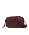 Tory Burch Miller Mini Crossbody Bag Dark Carmine In Burgundy