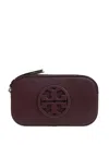 Tory Burch Miller Mini Crossbody Bag Dark Carmine In Burgundy