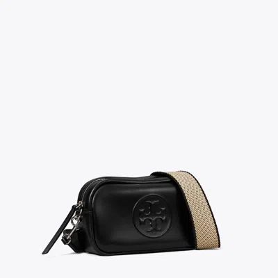 Tory Burch Mini Miller Natuura™ Crossbody Bag In Black