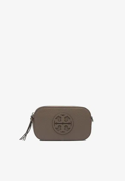 Tory Burch Mini Miller Pebbled Leather Crossbody Bag