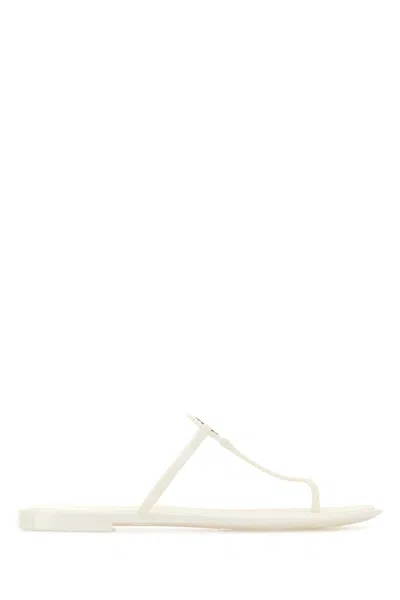 Tory Burch Mini Miller Sandal In White