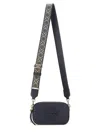 Tory Burch Mini Miller Grained Leather Crossbody Bag In Black