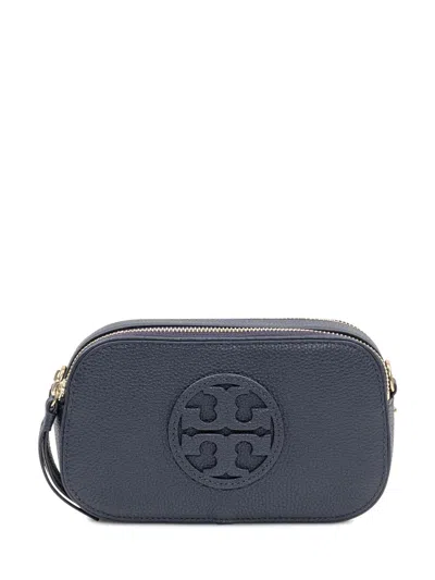 Tory Burch Mini Miller Shoulder Bag In Blue