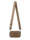 Tory Burch Mini Miller Shoulder Bag In Brown