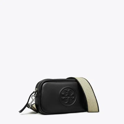 Tory Burch Mini Miller Soft Crossbody Bag In Black