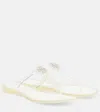 Tory Burch Mini Miller Thong Sandals In Transparent