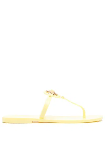 Tory Burch Mini Miller Thong Sandals In Yellow