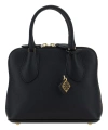 TORY BURCH MINI PEBBLED SWING HANDBAG