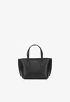 Tory Burch Black Cow Leather Cotton Polyurethane Handbag In Black