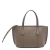Tory Burch Mini Perry Tote Bag With Removable Strap In Brown