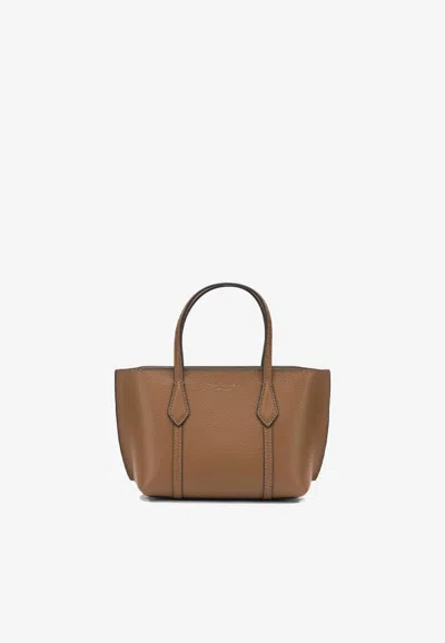 Tory Burch Mini Perry Tote Bag In Brown