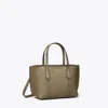 Tory Burch Mini Perry Tote In Brown