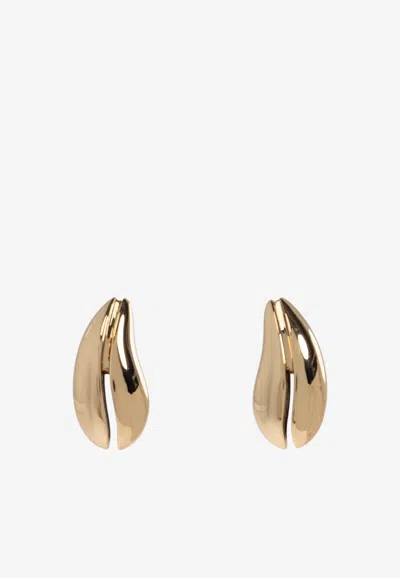 Tory Burch Mini Pierced Stud Earrings In Gold