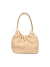 Tory Burch Mini Quilted Nappa Leather Tote With Chain Detail