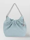 Tory Burch Mini Quilted Plaid Chain Shoulder Bag