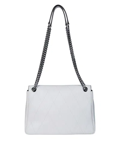 Tory Burch Mini Quilted Shoulder Handbag In Sand