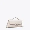 Tory Burch Mini Robinson Spazzolato Crossbody In Pink