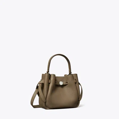 Tory Burch Mini Romy Bucket Bag In Brown