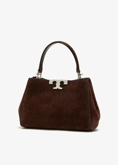 Tory Burch Mini Satchel Bag In Brown