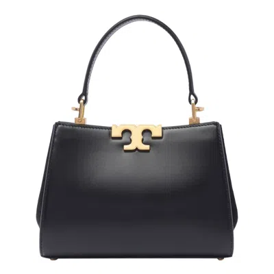 Tory Burch Mini Satchel In Smooth Leather In Black