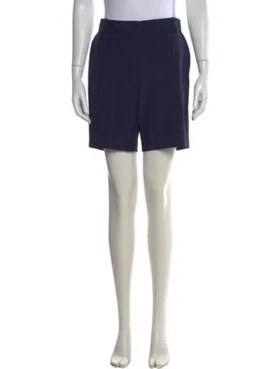 Pre-owned Tory Burch Mini Shorts In Blue