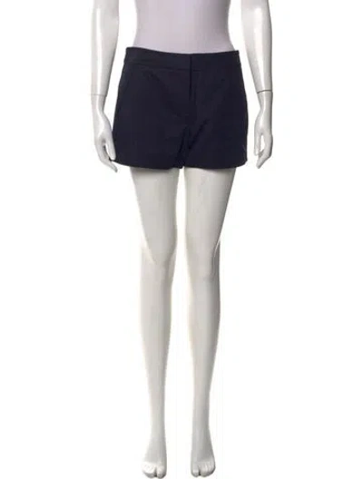 Pre-owned Tory Burch Mini Shorts In Blue