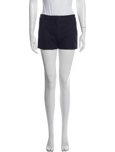 Pre-owned Tory Burch Mini Shorts In Blue