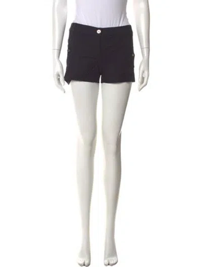 Pre-owned Tory Burch Mini Shorts In Blue