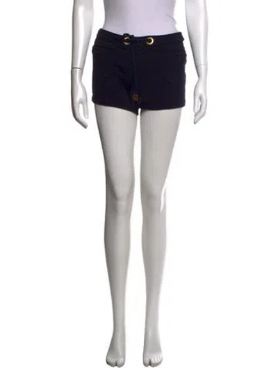 Pre-owned Tory Burch Mini Shorts In Blue