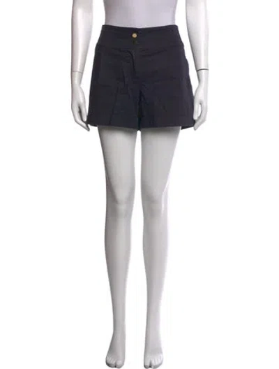 Pre-owned Tory Burch Mini Shorts In Blue