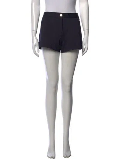 Pre-owned Tory Burch Mini Shorts In Blue
