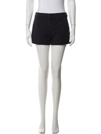 Pre-owned Tory Burch Mini Shorts In Blue