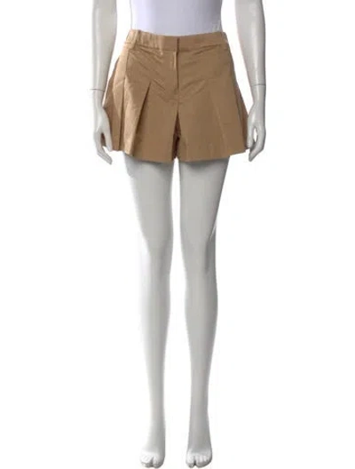 Pre-owned Tory Burch Mini Shorts In Brown