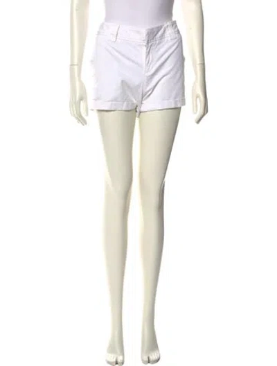 Pre-owned Tory Burch Mini Shorts In Neutral