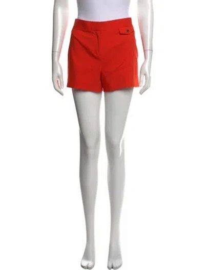 Pre-owned Tory Burch Mini Shorts In Orange