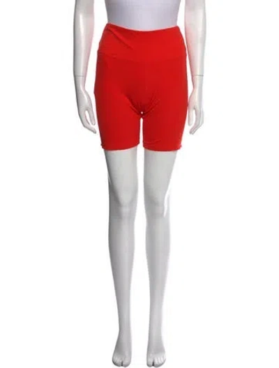 Pre-owned Tory Burch Mini Shorts In Red