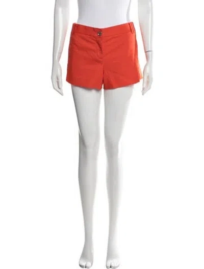 Pre-owned Tory Burch Mini Shorts In Red