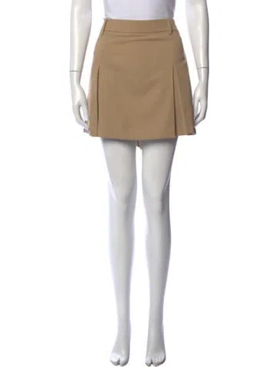 Pre-owned Tory Burch Mini Shorts W/ Tags In Neutrals