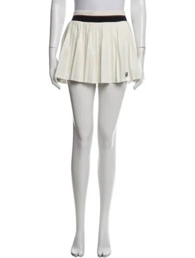Pre-owned Tory Burch Mini Shorts In White
