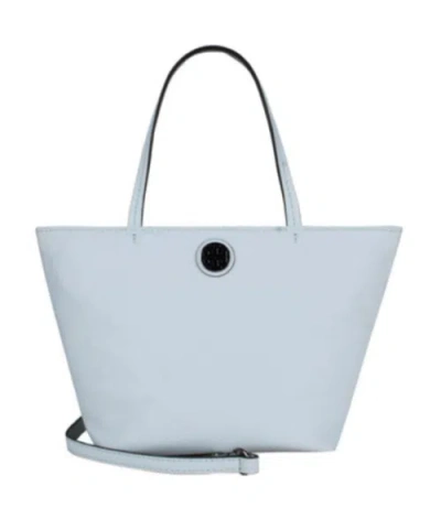 Tory Burch Mini Shoulder Bag With Double Handles In Blue