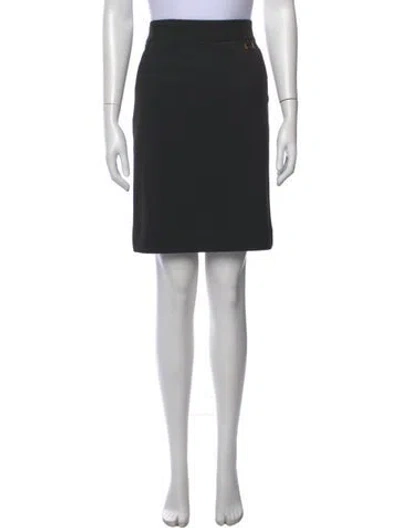 Pre-owned Tory Burch Mini Skirt In Blue