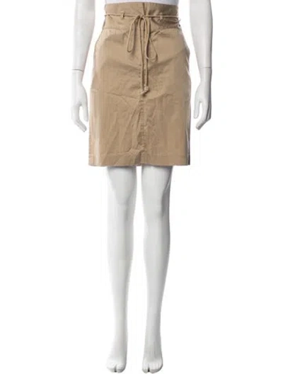 Pre-owned Tory Burch Mini Skirt In Blue