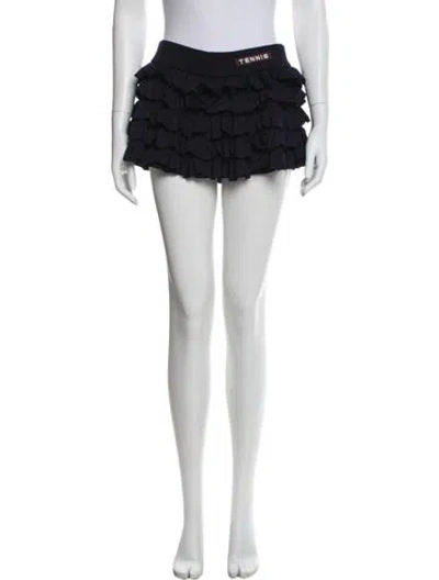 Pre-owned Tory Burch Mini Skirt In Multi