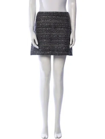Pre-owned Tory Burch Mini Skirt In Neutral