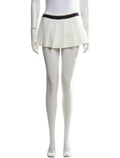 Pre-owned Tory Burch Mini Skirt W/ Tags In Neutrals