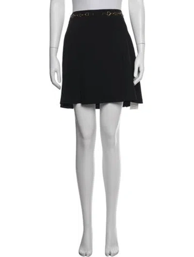 Pre-owned Tory Burch Mini Skirt In White