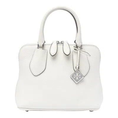Tory Burch Mini Swing Handbag In White