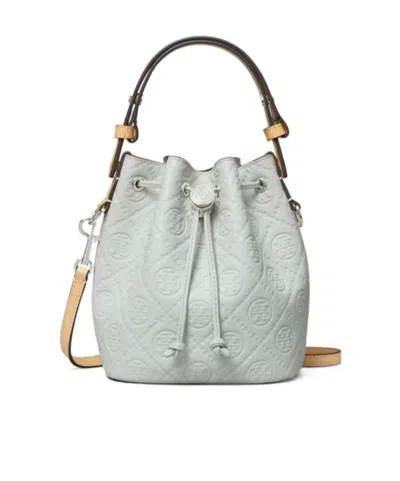 Tory Burch Mini T Monogram Bucket Bag